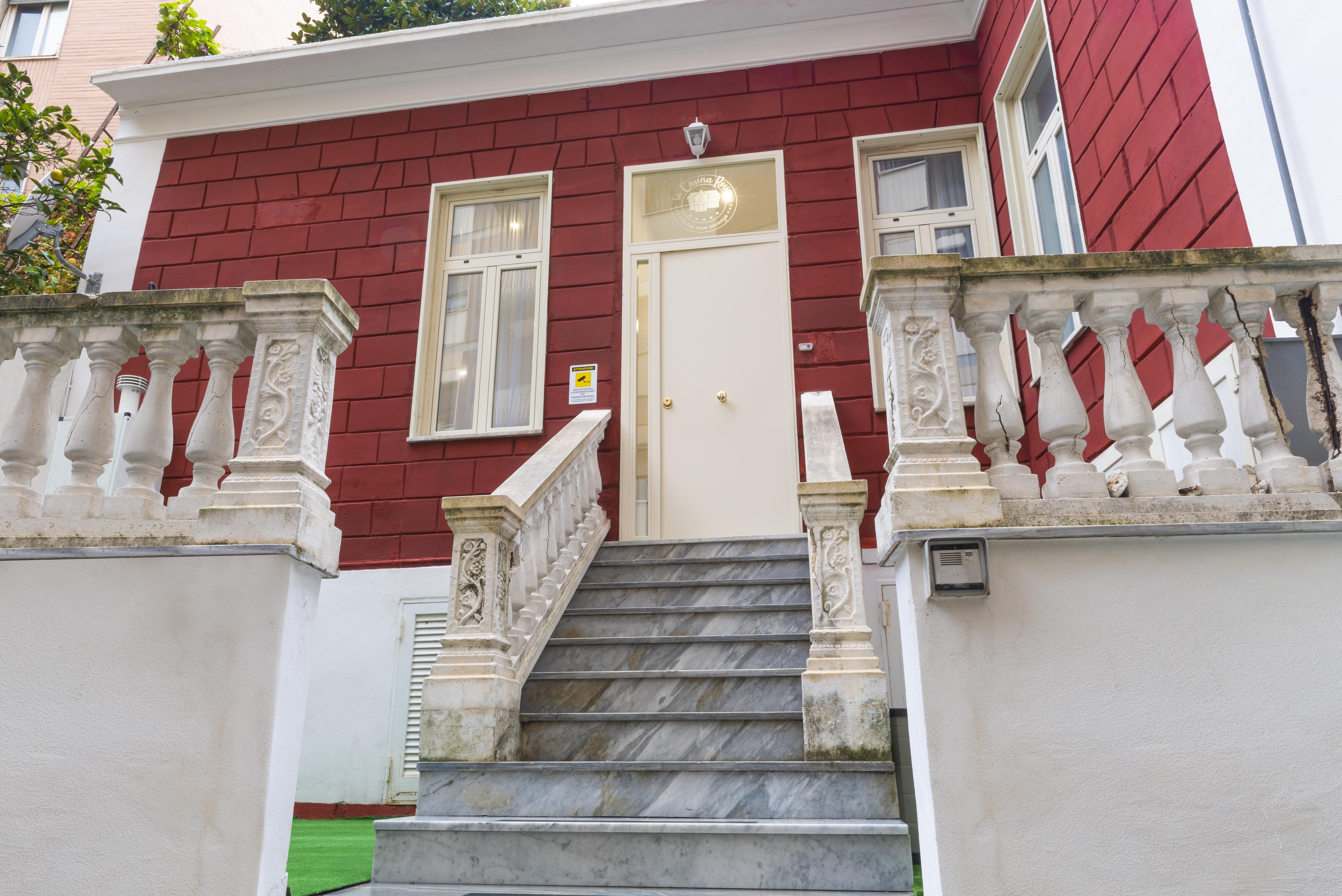 Вилла La Casina Rossa Неаполь Экстерьер фото