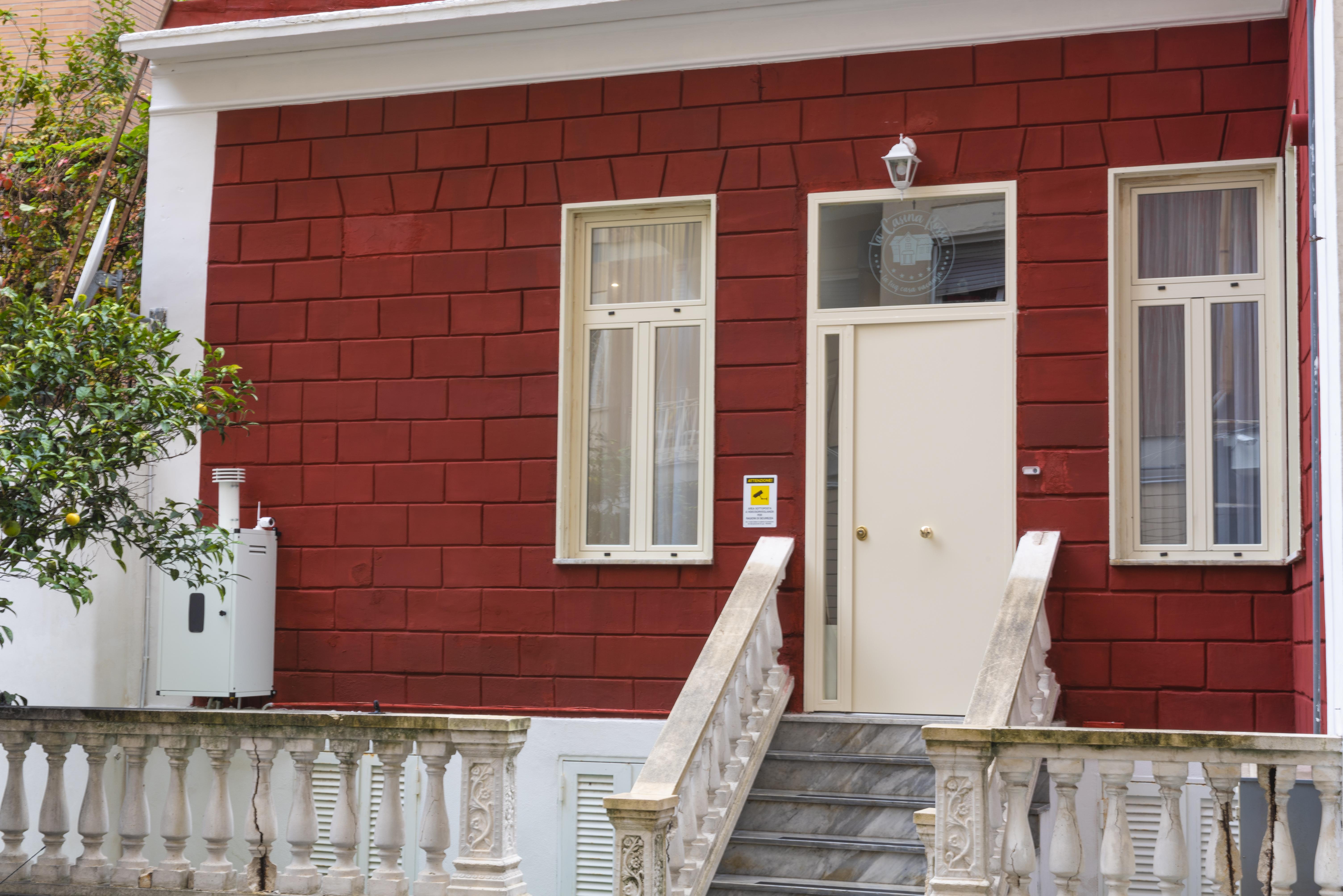 Вилла La Casina Rossa Неаполь Экстерьер фото